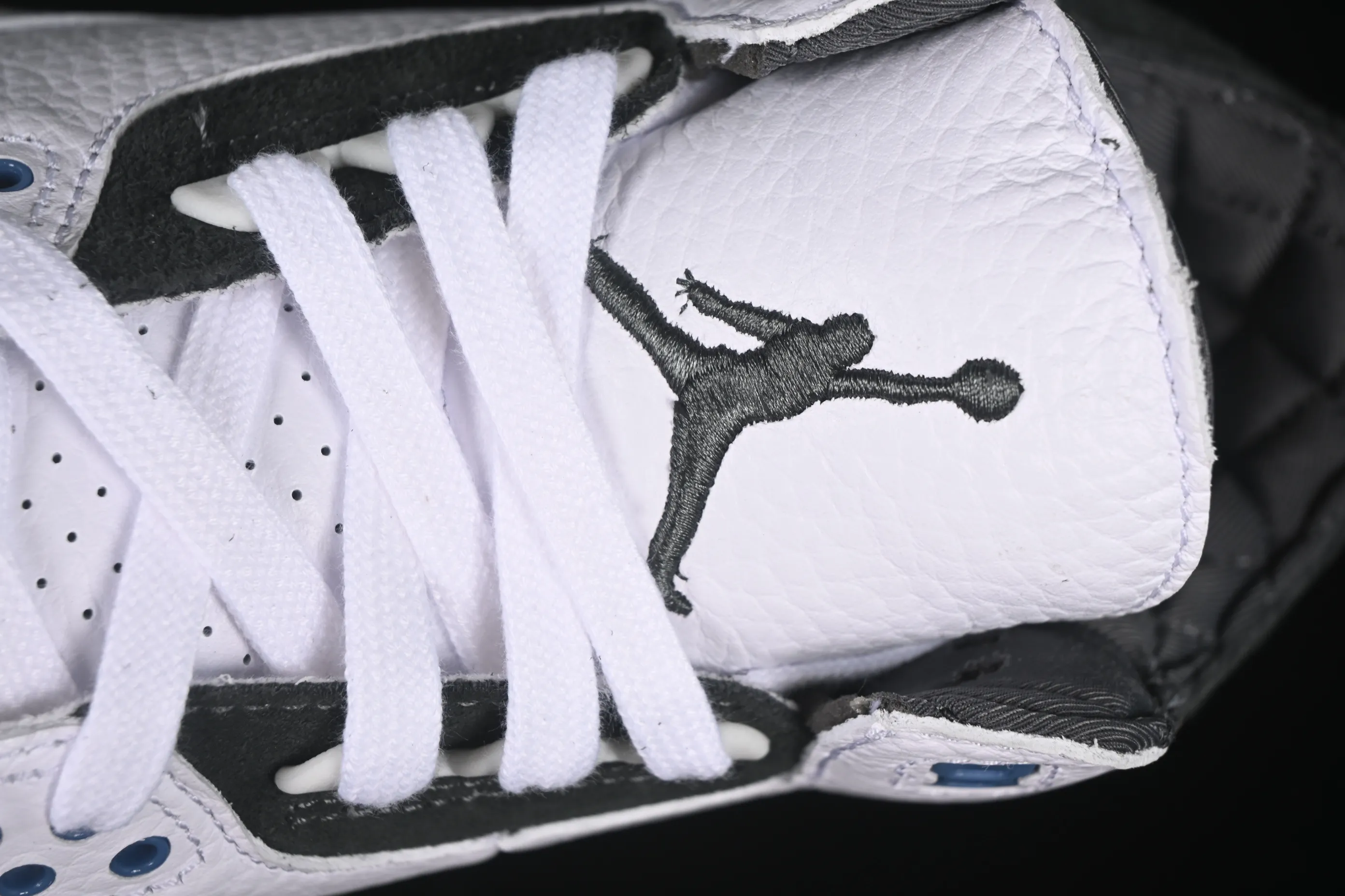 All categories Air Jordan Jordan series basketball shoes Air Jordan 3 LW version Air Jordan 3 Retro OG SP "Diffused Blue" AJ3 Joe 3 white and blue cement HV8571-100